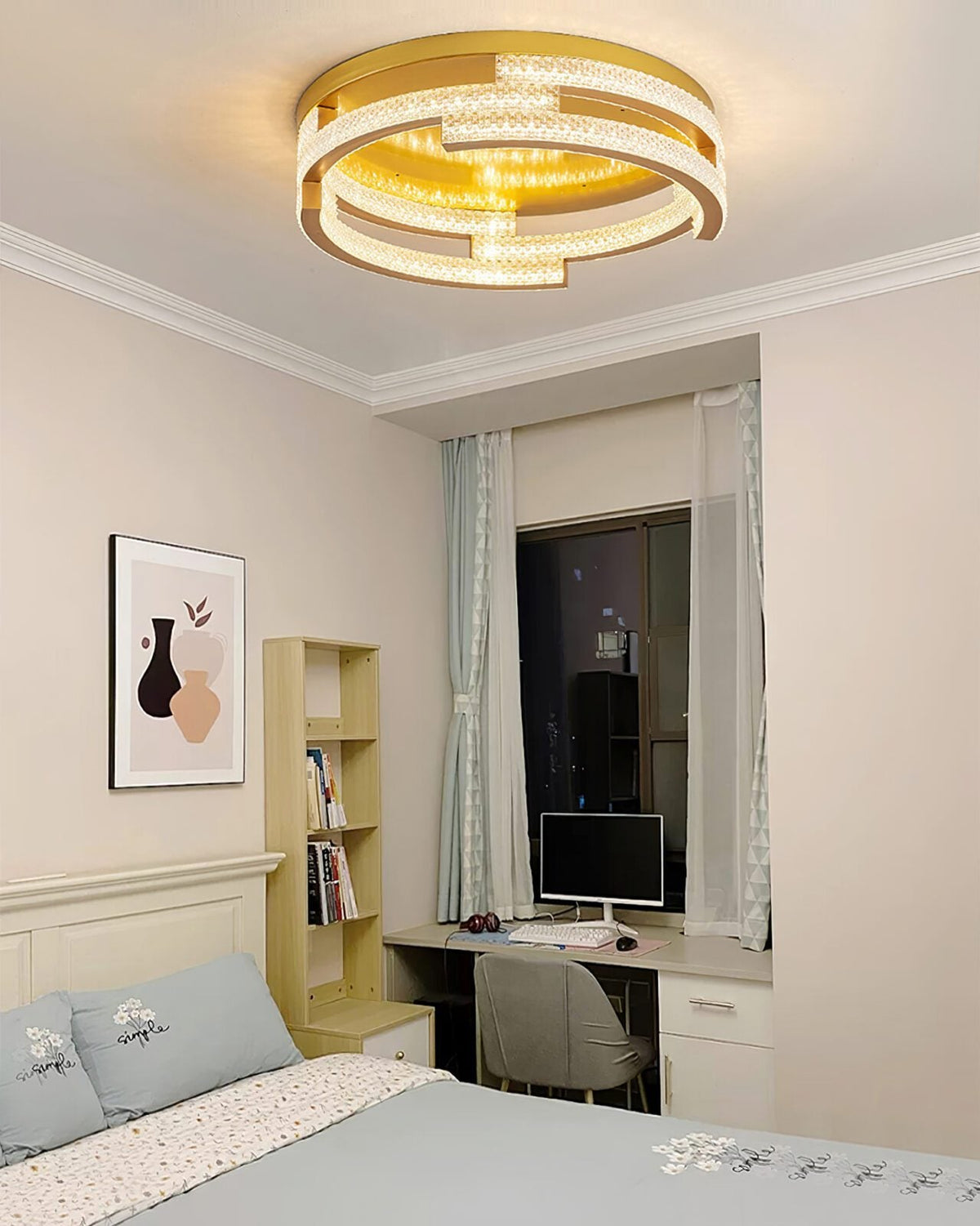 Half Dome Ceiling Light
