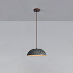 Half Dome Vintage Ceramic Pendant Lamp