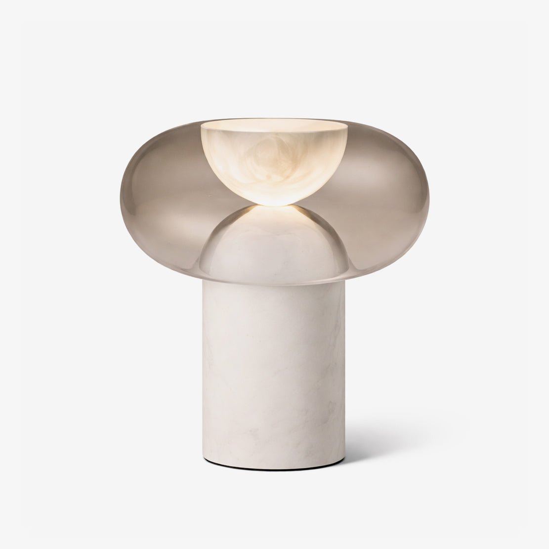 Halo Alabaster Table Lamp – Sculptural LED Accent Light for Modern Interiors