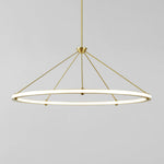 Cascading Ring Circle Pendant Lamp