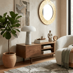 Haloire Marble Table Lamp – Modern Sculptural LED Desk Light