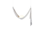 Hammock Fabric Pendant Light – Sculptural Designer Ceiling Lamp