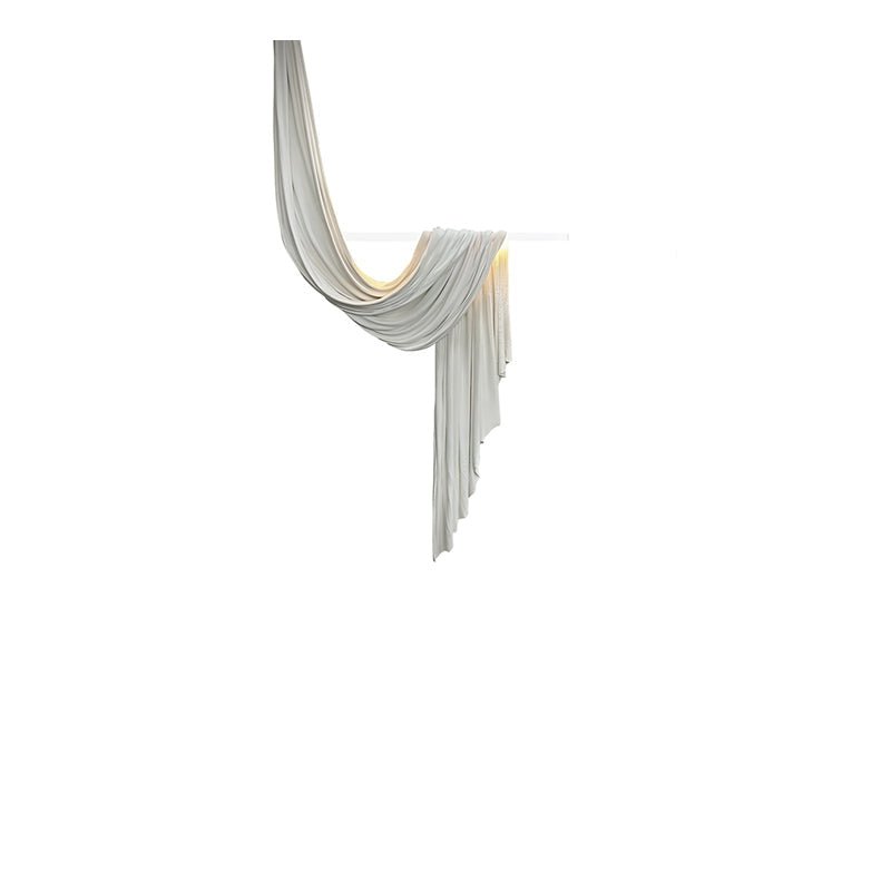 Hammock Fabric Pendant Light – Sculptural Designer Ceiling Lamp