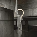 Hammock Fabric Pendant Light – Sculptural Designer Ceiling Lamp