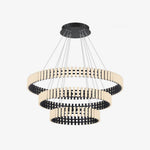Aurelia LED Chandelier – Modern Hanging Ring Light for Dining & Living Spaces