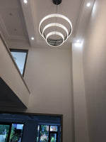 Aurelia LED Chandelier – Modern Hanging Ring Light for Dining & Living Spaces