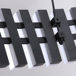 Aurelia LED Chandelier – Modern Hanging Ring Light for Dining & Living Spaces