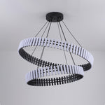 Aurelia LED Chandelier – Modern Hanging Ring Light for Dining & Living Spaces