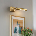 Harlow Brass LED Wall Sconce for Modern Interiors