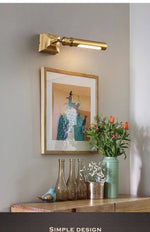 Harlow Brass LED Wall Sconce for Modern Interiors