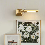Harlow Brass LED Wall Sconce for Modern Interiors