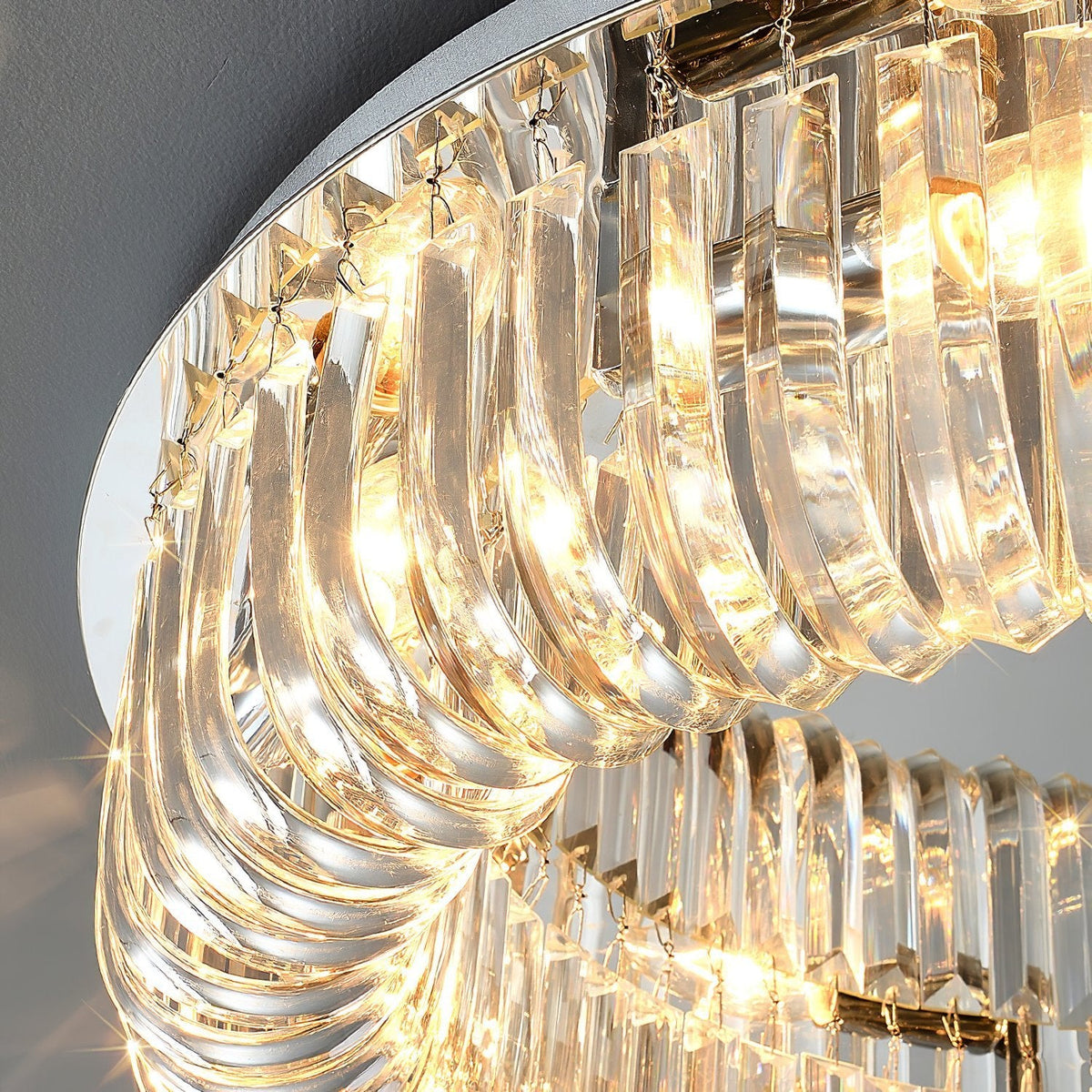 Haruyo Crystal Ceiling Light