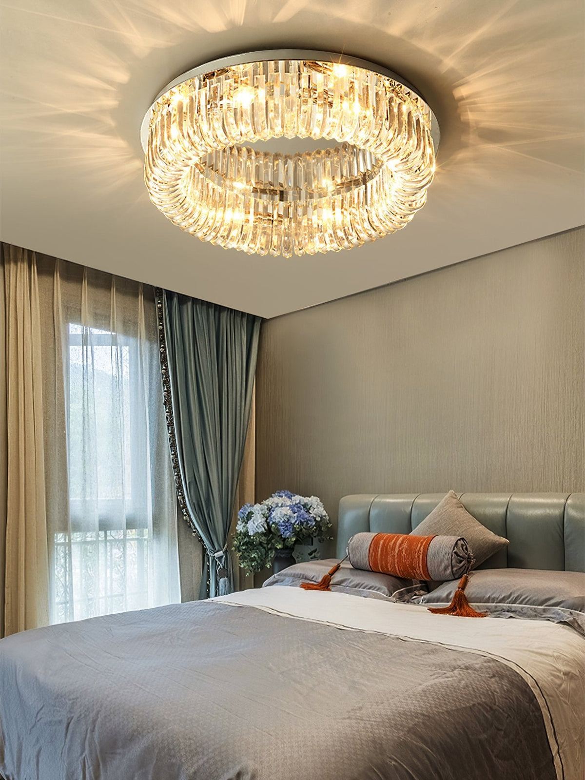 Haruyo Crystal Ceiling Light