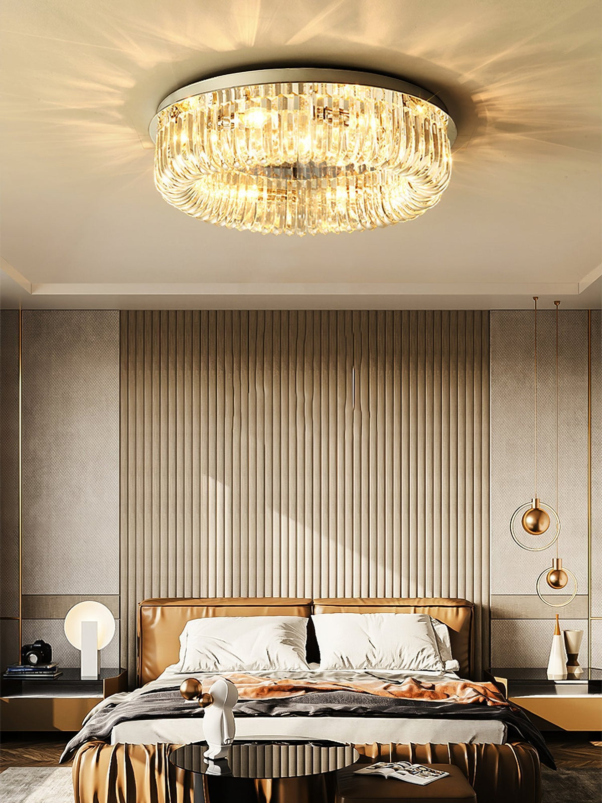Haruyo Crystal Ceiling Light