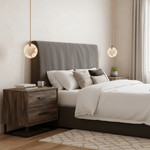 Harvest Alabaster Pendant Light – Natural Stone LED Chandelier