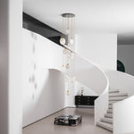 Harvest Alabaster Pendant Light – Natural Stone LED Chandelier