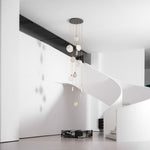 Harvest Alabaster Pendant Light – Natural Stone LED Chandelier