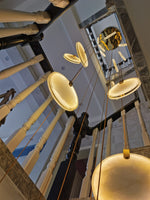 Harvest Alabaster Pendant Light – Natural Stone LED Chandelier