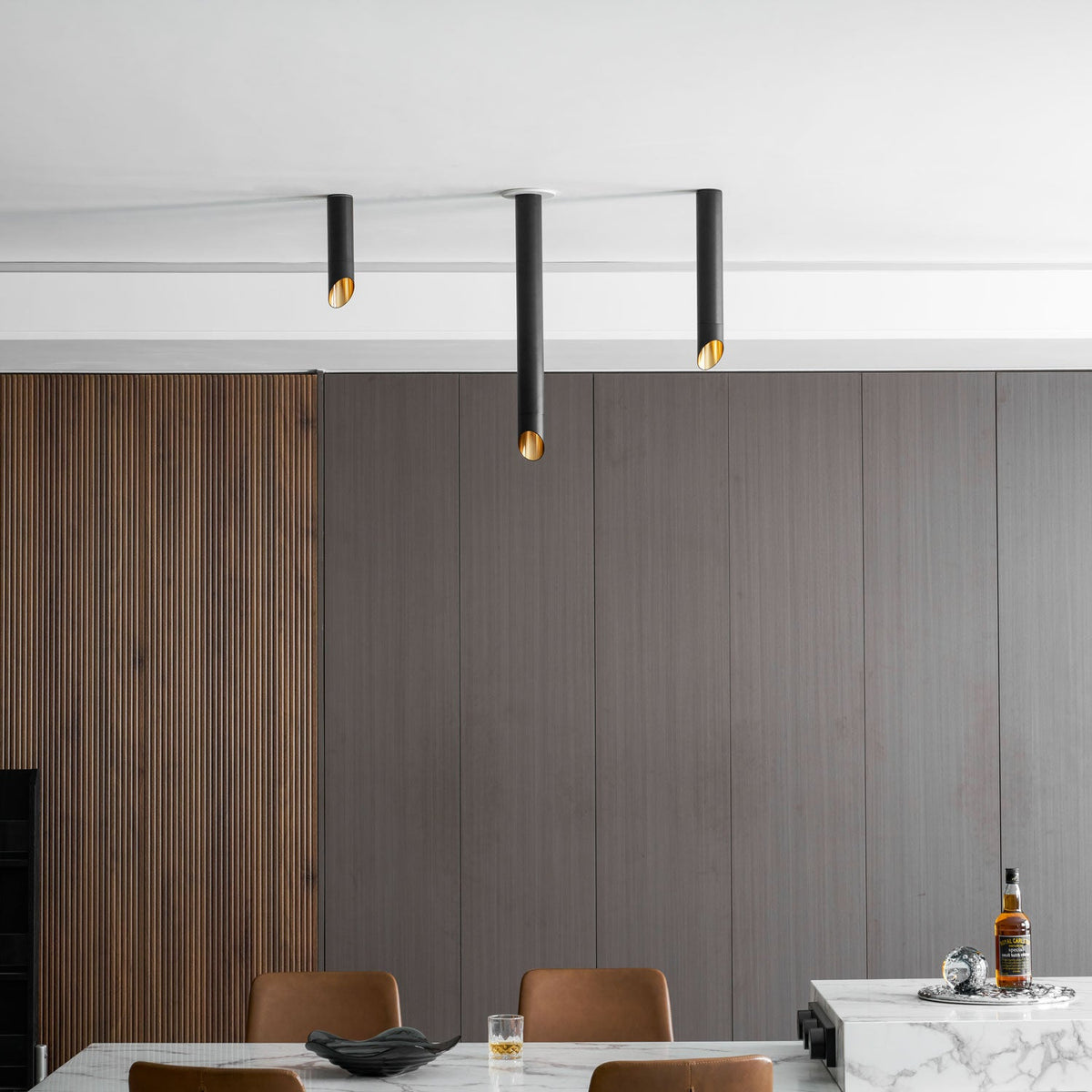 Hazel Surface Mounted LED Downlight in Matte Black or White