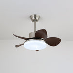 Hazel Ceiling Fan Light with Wooden Blades and Integrated LED