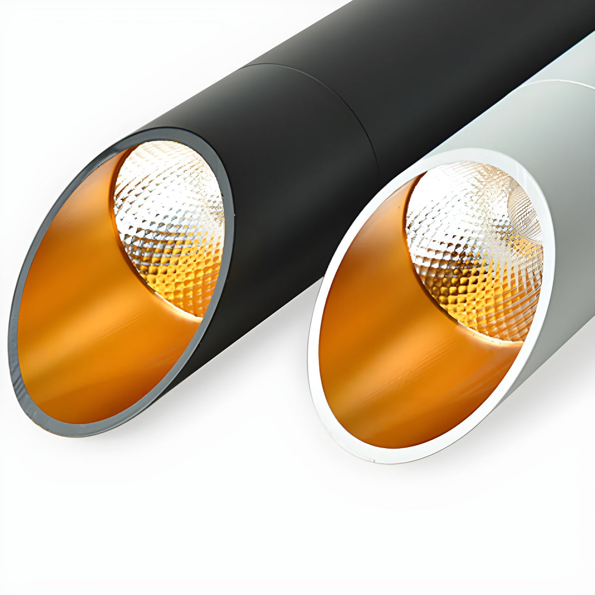 Hazel Surface Mounted LED Downlight in Matte Black or White