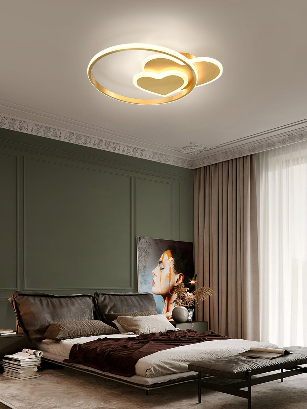 Heart Ceiling Lamp