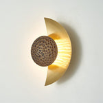 Helix Sconce Crescent