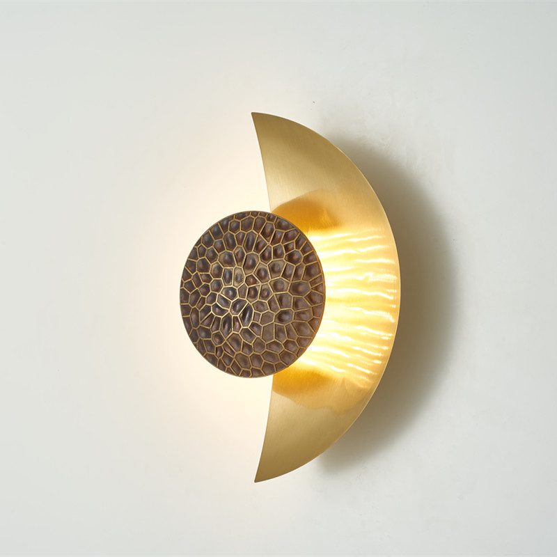 Helix Sconce Crescent