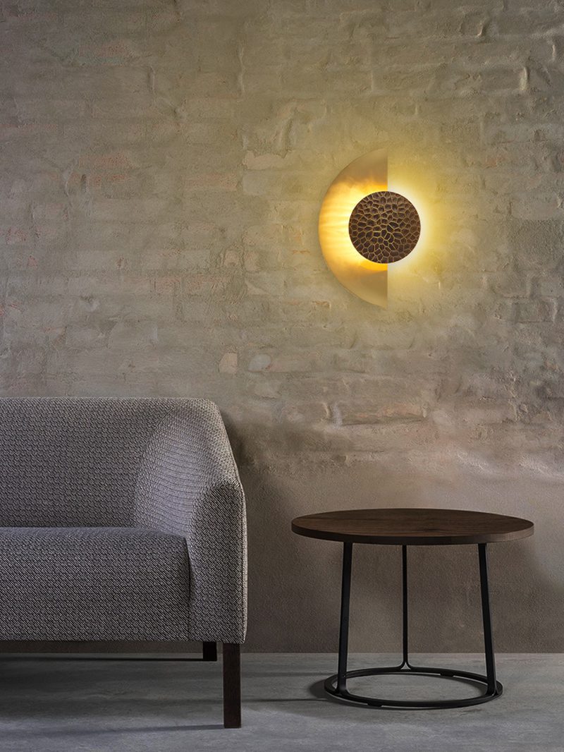Helix Sconce Crescent