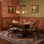 Industrial Starfall Chandelier with Hemp Rope Accents
