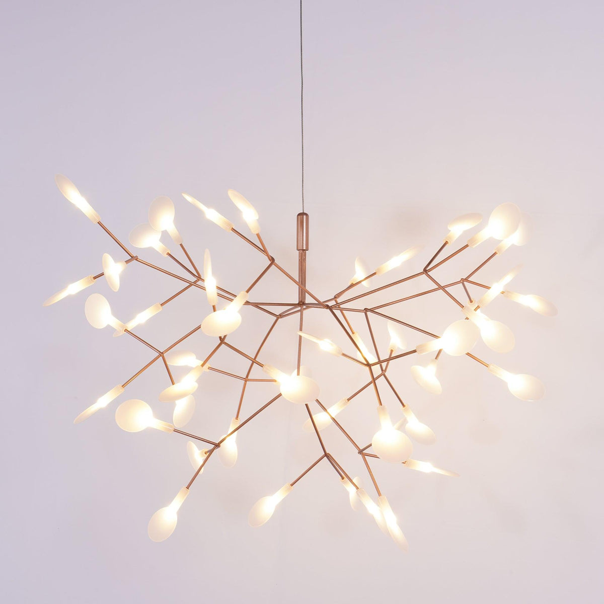 Rose Gold Firefly Led Chandelier