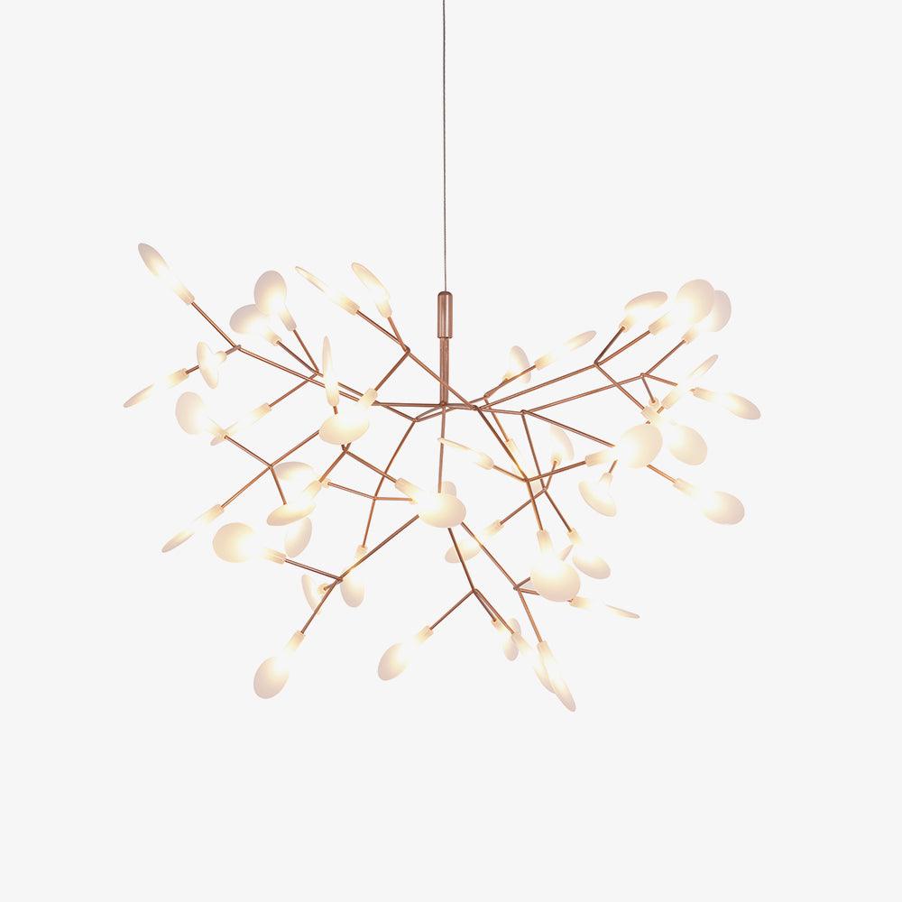 Rose Gold Firefly Led Chandelier