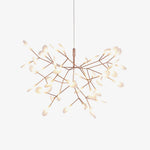 Rose Gold Firefly Led Chandelier