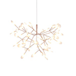 Rose Gold Firefly Led Chandelier