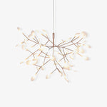 Rose Gold Firefly Led Chandelier