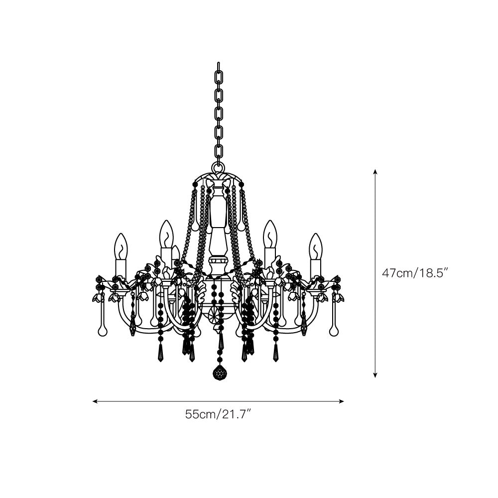 heritage-rose-chandelier