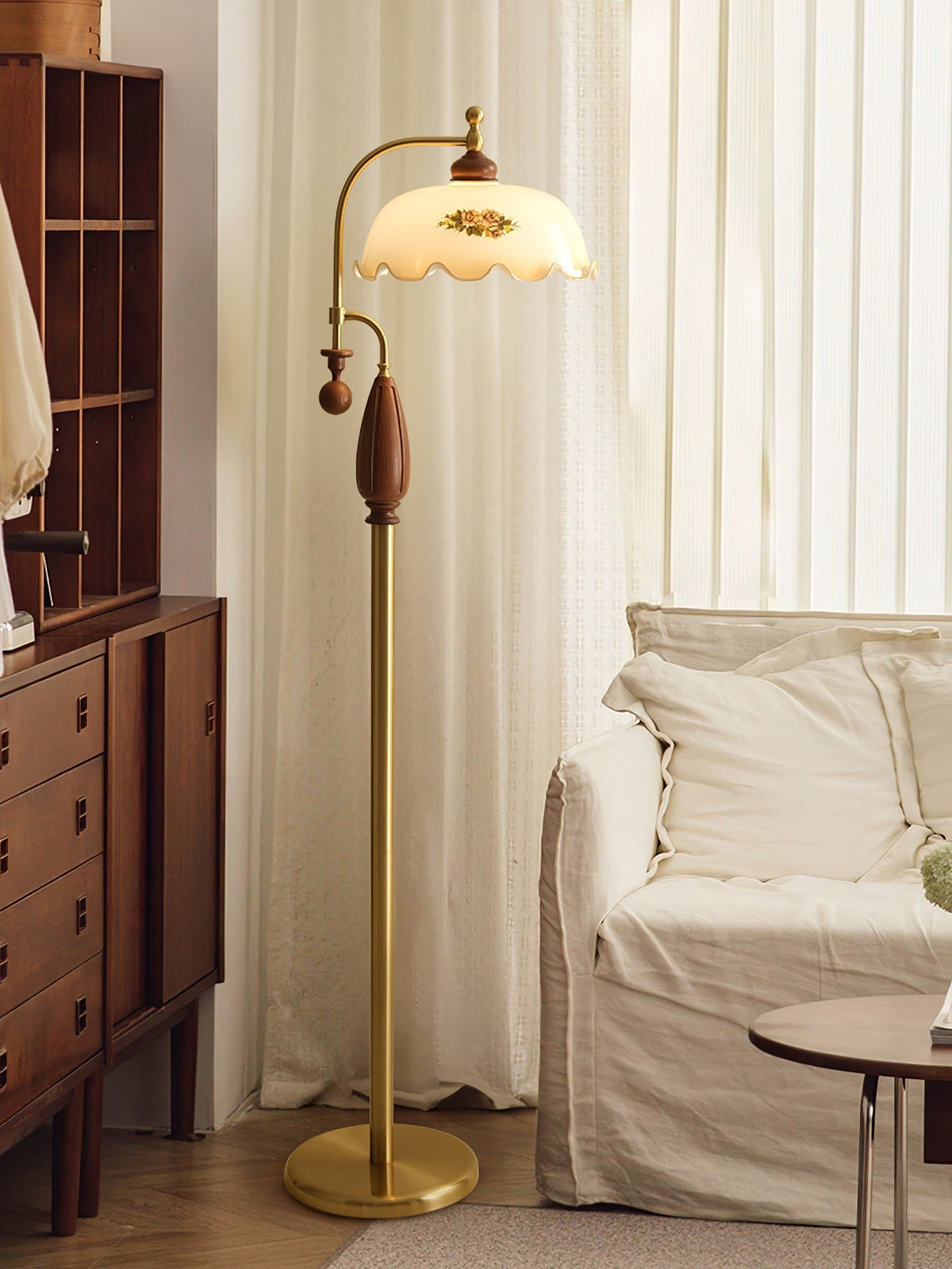 Heritage Bloom Floorlamp