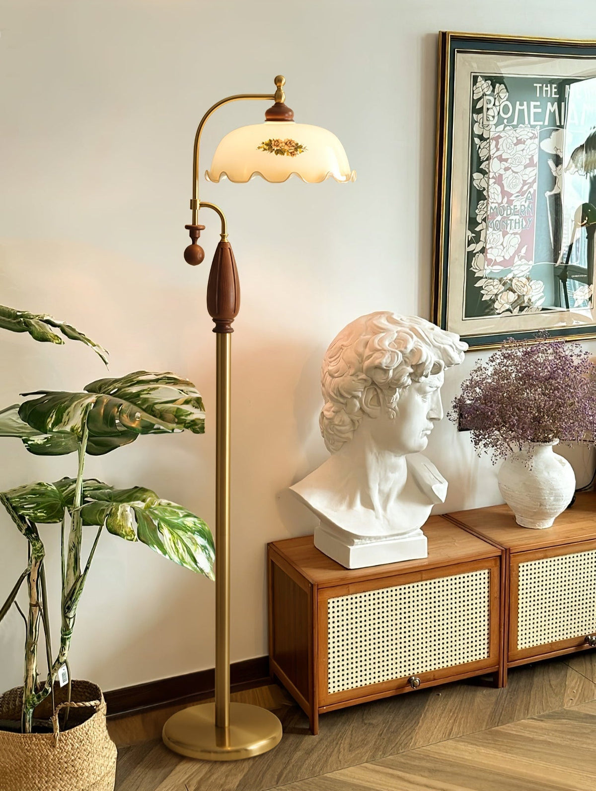 Heritage Bloom Floorlamp