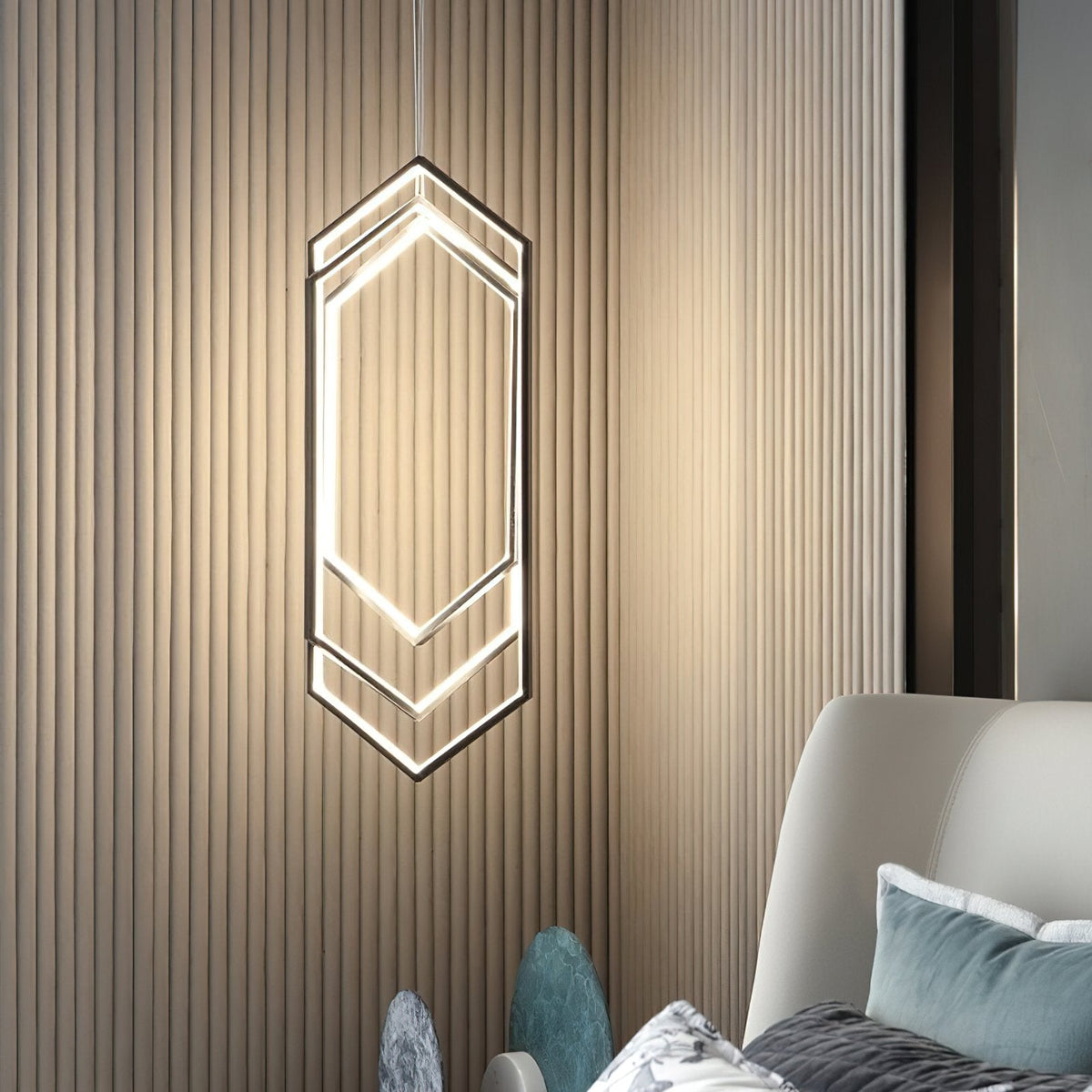 Hexagon Pendant Light