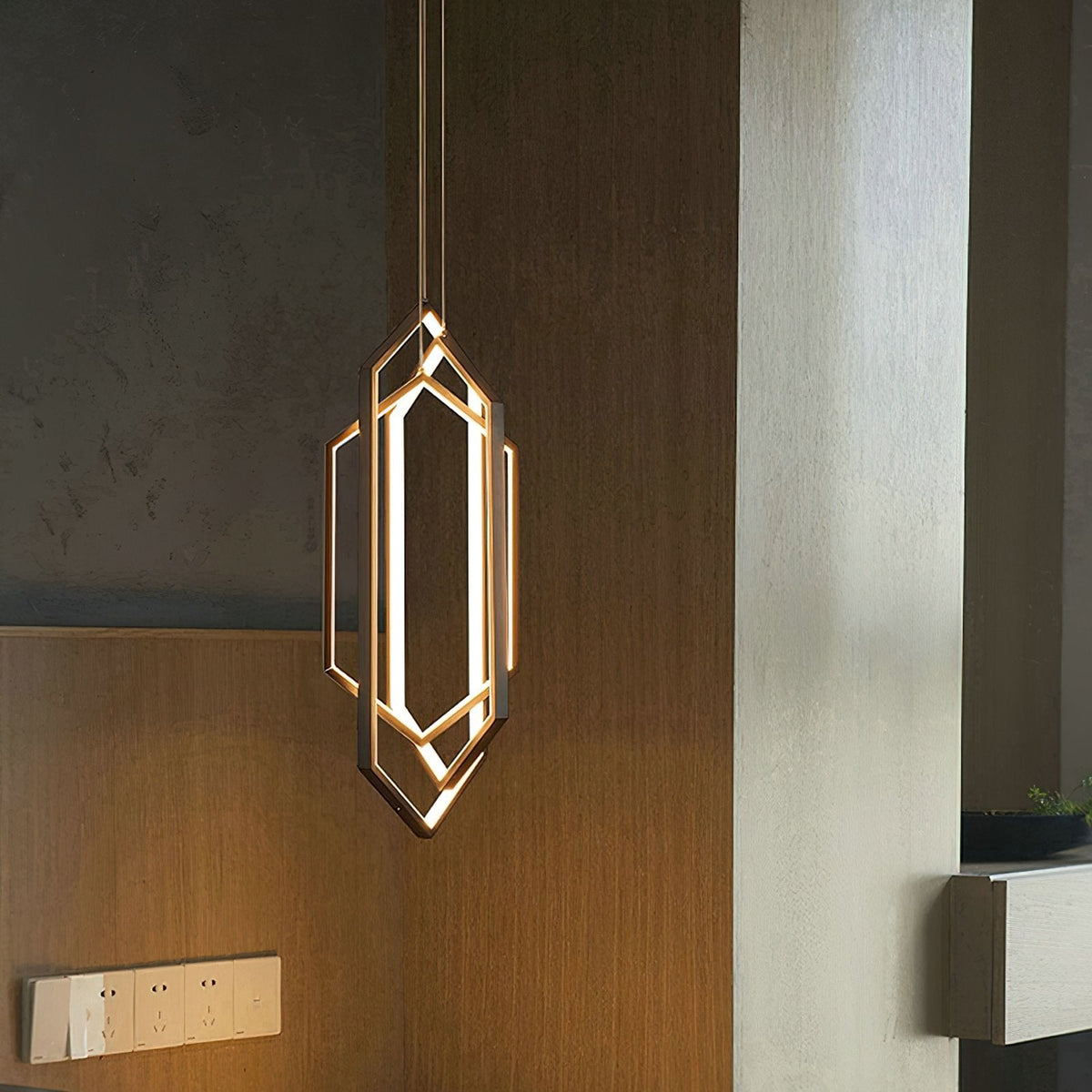 Hexagon Pendant Light