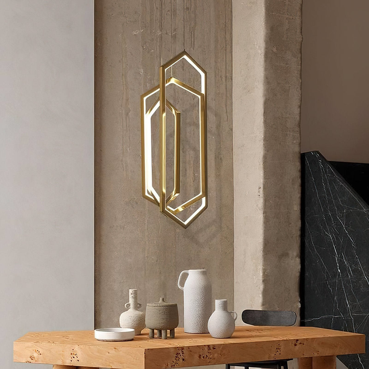 Hexagon Pendant Light