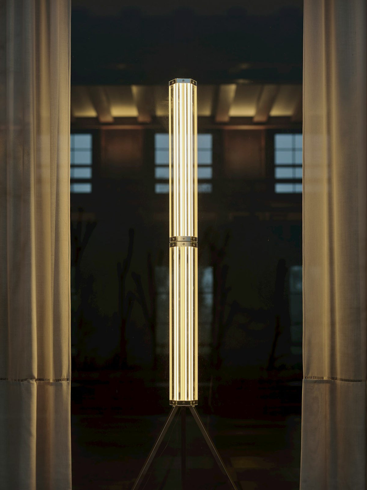 Hexagonal Glass Pendant Light with Integrated LED, Modern Minimalist Ceiling Lamp