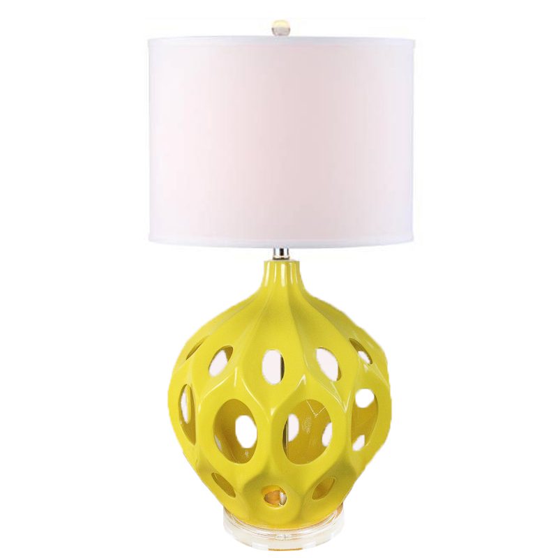 Hollow Ceramic Table Lamp