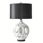 Hollow Ceramic Table Lamp
