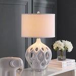 Hollow Ceramic Table Lamp