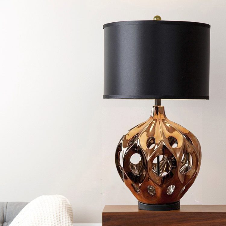 Hollow Ceramic Table Lamp