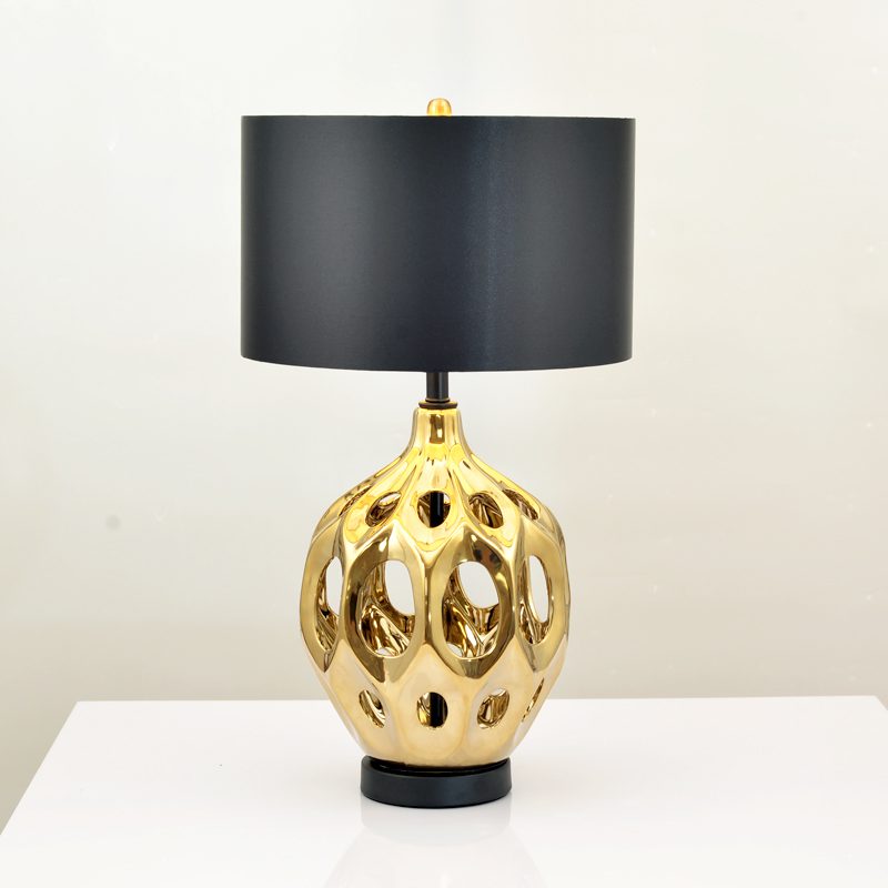 Hollow Ceramic Table Lamp