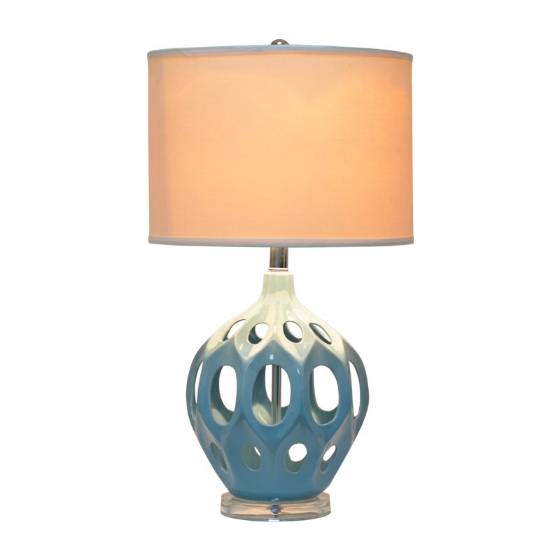 Hollow Ceramic Table Lamp