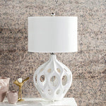 Hollow Ceramic Table Lamp