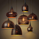 Hollow Industrial Pendant Lamp